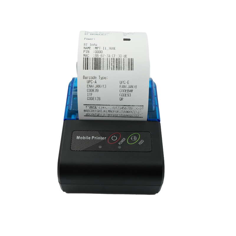 Φορητός θερμικός εκτυπωτής Bluetooth